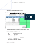 Examen Excel Basico