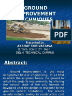 Groundimprovement SEMINAR