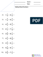 Adding Mixed Fractions (Q+A)