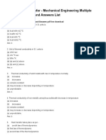 103 TOP Heat Transfer - Mechanical Engineering Multiple Choice Questions and Answers List - MCQs Preparation For Engineering Competitive Exams