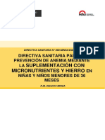 Directiva Sanitaria #068