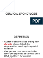 Cervical Spondylosis