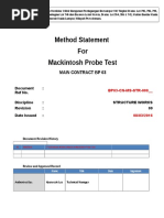 Mackintosh Probe Test