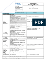 Quality Manual: Sta. Rosa Hospital and Medical Center