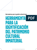 Herramientas para Lam Iodentificacion Del Patrimonio Inmaterial