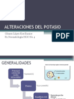 Alteraciones Del Potasio