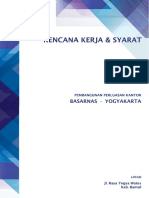 Spesifikasi Teknis Perluasan Gedung Kantor SAR Yogyakarta