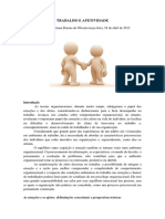 Trabalho e Afetividade PDF