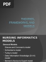 Theories, Frameworks, and Models