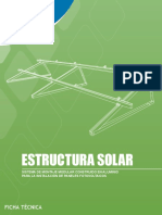 Estructura Metalica para Panel Solar