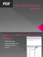 The Box Jenkins Using Minitab 3