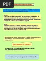 La Interpretación Constitucional Cecilia Ayllon