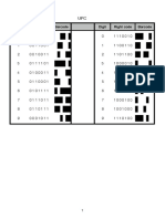 UPC Barcode Decoding