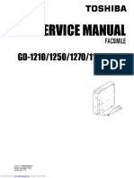 Toshiba 1210 - 1250 - 1270 - 1160 - 1260 Service Manual