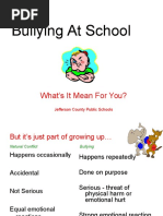 Bullying at School-Student