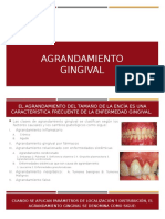 Agrandamiento Gingival