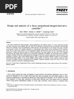 Fuzzy: Design and Analysis of A Fuzzy Proportional-Integral-Derivative Controller