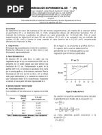 Determinacion Experimental de Pi