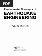 Fundamentals of Earthquake Engineering