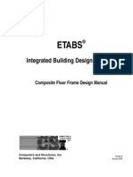 ETABS Composite Floor Frame Design Manual