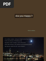 Are You Happy