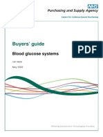 2008 NHS Blood Glucose Systems