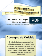 Clase Variablesdeinvestigacion