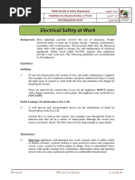 DM Guidelines For Electrical Safety PDF