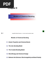 Models of Chemical Bonding