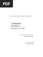 Aristoteles - Metafisica (Livros I II III)