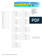 Crear Calendario para Torneo de Futbol A 10 Equipos