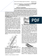 A Review On Numerical and Experimental Study of Screw Conveyor