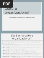 Cultura Organizacional Según Robbins