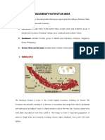 Biodiversity Hotspots in India