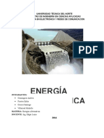 INFORME Energía Hidroeléctrica