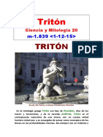 Ciencia y Mitología - Tritón