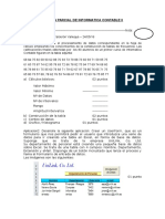 Examen Parcial de Informatica Contable Ii