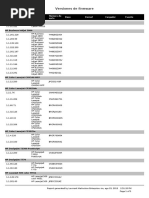 Firmware Versions Report 20130823145120 122