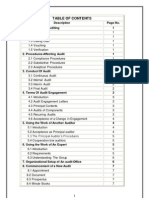 Audit Procedure