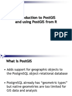 PostGIS INTRO