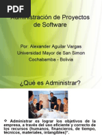 Administración de Proyectos de Software