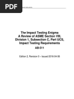 AB-511 Impact Testing Enigma