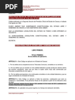 Codigo Penal Del Estado de Oaxaca