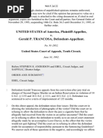 United States v. Gerald P. Trancosa, 968 F.2d 22, 10th Cir. (1992)