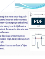 Through-Beam Sensors Through-Beam Sensors Through-Beam Sensors Through-Beam Sensors