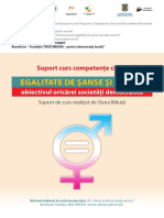 Egalitate de Şanse Şi de Gen-Competente-Civice