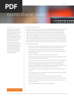 EX2200 Ethernet Switch: Product Description