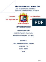 Perfil de Proyeto-Perforacion - Minsur