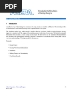 Introduction To Simulation of Verilog Designs: For Quartus Prime 16.0