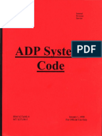  ADP Systems Code, Form #09.025